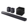 Samsung Soundbar HW-Q930H/XC, Audio 9.1.4 canali, potenza 580W, Active Voice Amplifier Pro, Bluetooth 5.3, Q-Symphony, Wireless 