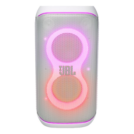 JBL PartyBox Club 120 Speaker Wireless Bluetooth Portatile per feste con giochi di luce, Bianco (JBLPBCLUB120SWEP)