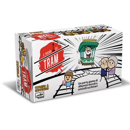 Asmodee Il Trauma del Tram Gioco di carte per festa (8533)