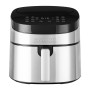 Gastroback Design Air Pro XXL Singolo 6,5 L Indipendente 1600 W Friggitrice ad aria calda Nero, Acciaio inox (42583)