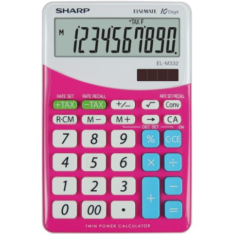 Sharp EL-M332 calcolatrice Desktop Calcolatrice finanziaria Rosa (SH-ELM332BPK)