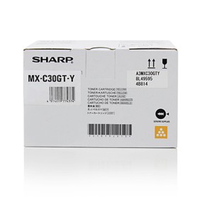 Sharp MXC30GTY cartuccia toner 1 pz Originale Giallo (MXC30GTY) (MX-C30GTY)