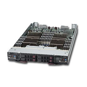 Supermicro SBI-7226T-T2 sistema barebone per server Intel® 5500 LGA 1356 (Presa B2) Rack (1U) Nero (SBi-7226T-T2)