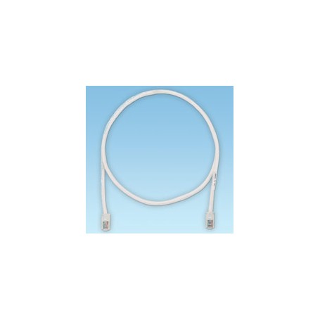Panduit Copper Patch Cord, Category 5e, Off White UTP Cable, 2 Meters cavo di rete Bianco 2 m (UTPCH2MY)