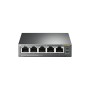 TP-LINK TL-SG1005P Non gestito Gigabit Ethernet (10/100/1000) Supporto Power over Ethernet (PoE) Nero (TL-SG1005P)