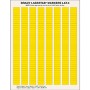 Brady LaserTab Giallo Etichetta per stampante autoadesiva (029786)