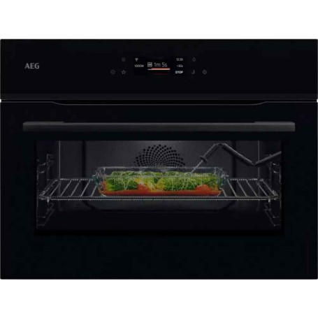 AEG NKK8N621B Serie 8000 Mealassist Combiquick® Forno combinato a microonde cm. 60 h. 46 - nero lucido