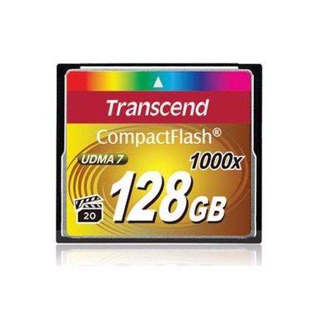 Transcend 1000x CompactFlash 128GB memoria flash MLC (TS128GCF1000)