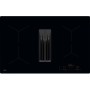 AEG NCT84A00CB Piano cottura a induzione con cappa integrata, vetro nero, 80 cm