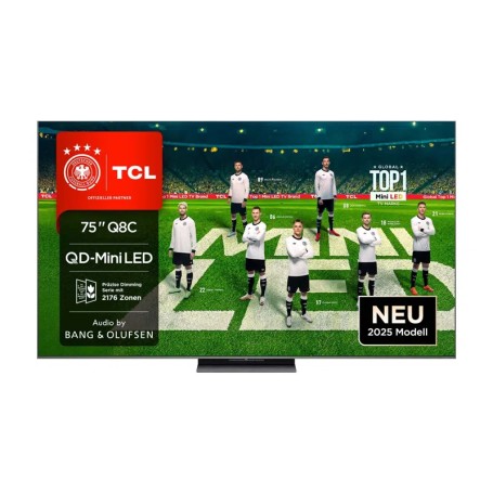 TCL 75Q8C TV 190,5 cm (75") 4K Ultra HD Smart TV Wi-Fi Nero 4500 cd/m²
