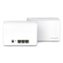 Mercusys Halo H80X (2-pack) Dual-band (2.4 GHz/5 GHz) Wi-Fi 6 (802.11ax) Bianco 3 Interno (Halo H80X(2-pack))