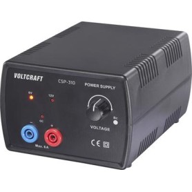 VOLTCRAFT CSP-310 Labornetzgerät, einstellbar 6 V/DC, 12 V/DC 2 - 6 A 72 W Netz- und Akkubetrieb Anzahl Ausgänge 1 x (VC-17192 (VC-17192780)