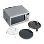 Severin MW 7918 forno a microonde Argento Microonde combinato Superficie piana 25 L 900 W (MW7918)