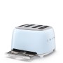Smeg Tostapane 50's Style – Azzurro LUCIDO 4x4 – TSF03PBEU