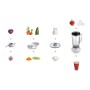 Bosch MCM3201B robot da cucina 800 W 2,3 L Nero, Trasparente (MCM3201B)