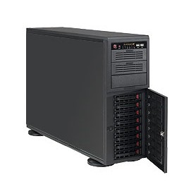 Supermicro SuperChassis 743TQ-1200B Supporto Nero 1200 W (CSE-743TQ-1200B)