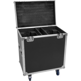 ROADINGER Flightcase 2x TMH-S400 mit Rollen, 100 kg Traglast, 70,5 x 45 x 86 cm (31001087)