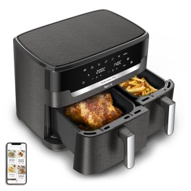 Tefal Easy Fry Dual XXL EY942HE0 friggitrice Doppia 11 L Indipendente 2020 W Friggitrice ad aria calda Grigio (1461537)