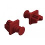 DeLOCK 86510 copertura antipolvere per porta 10 pz RJ-45