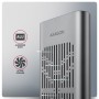 Axagon EEM2-20GD docking station per unità di archiviazione USB 3.2 Gen 2 (3.1 Gen 2) Type-C Nero, Grigio