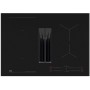 AEG XUB6745AB Piano cottura a induzione con cappa integrata, vetro nero, 70 cm, serie 6000