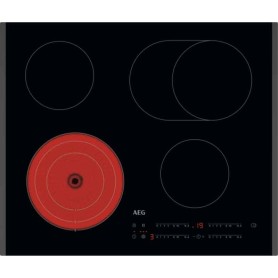 AEG TO64RA07FB Piano cottura in vetroceramica , vetro nero, 60 cm, funzione radiante, serie 3000