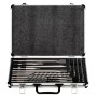 Metabo 628414000 Meissel-Set 17teilig 5 mm 6 8 10 12 14 m Set di punte per trapano 17 pz