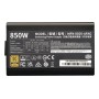 Cooler Master Elite Gold 850 alimentatore per computer 850 W 24-pin ATX ATX Nero (MPX-8505-AFAG-BEU)