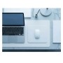 MOUSE PAD POLIESTERE BIANCO 23X19 (XMICEPAD-W)