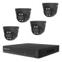 FN9108 E T4 2T (schwarz, FN9108E 8-Kanal NVR, 4x T5EP Kamera) (FN 9108 E T4 2T bk)