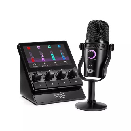Hercules Audio Kit Starter - Bundle Stream 100 retail - Kabel-/Adapterset (4781068)