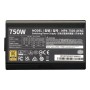 Cooler Master Elite Gold 750 alimentatore per computer 750 W 24-pin ATX ATX Nero (MPX-7505-AFAG-BEU)