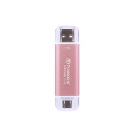 Transcend ESD310 2 TB Da USB tipo A a USB tipo C 3.2 Gen 2 (3.1 Gen 2) Rosa (TS2TESD310P)