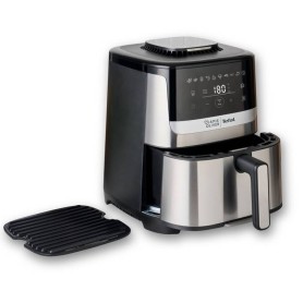 Tefal Jamie Oliver EY55JDE0 friggitrice Singolo 5 L Indipendente 1670 W Friggitrice ad aria calda Nero, Acciaio inox