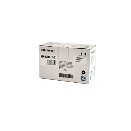 Sharp MX-C30GTC cartuccia toner 1 pz Originale Ciano (MXC30GTC) (MX-C30GTC)