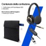 HP Poly Cuffie cablate monoaurali Mission 815 USB (C01F8AA#AC3)