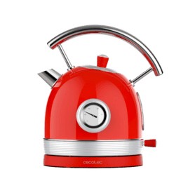 Cecotec Thermosense 420 bollitore elettrico 1,8 L 2200 W Cromo, Rosso (1981)