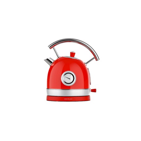 Cecotec Thermosense 420 bollitore elettrico 1,8 L 2200 W Cromo, Rosso (1981)