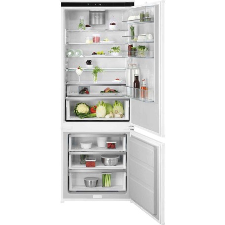 AEG XXL EK7E75S Frigorifero-congelatore da incasso , 1900 mm, 376 L / NoFrost / Porta scorrevole