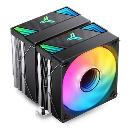 Jonsbo CR-3000 ARGB sistema di raffreddamento per computer Processore Ventilatore 12 cm Nero 1 pz