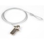 Hamlet Notebook Lock cavo di sicurezza per pc e notebook con lucchetto e combinazione di 120m in acciaio (XNBLOCK12N)