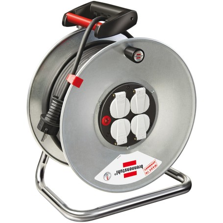 Brennenstuhl Garant S 4 prolunghe e multiple 50 m 4 presa(e) AC Grigio (1195066)