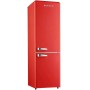 Wolkenstein KG250.4RT FR Frigorifero-congelatore, in stile retrò, larghezza 54,60 cm, 249 Lì