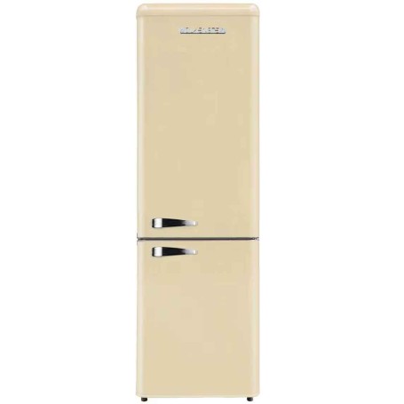 Wolkenstein KG250.4RT SC Combinazione congelatore retrò, larghezza 54,60 cm, 249 L