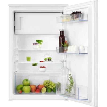AEG NSF5O880ES Frigorifero da incasso con scomparto congelatore, bianco, 88 cm