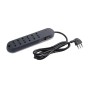 SLIM6-MULTIPRESA 10/16A INT. SAFE (BT-3636GB)