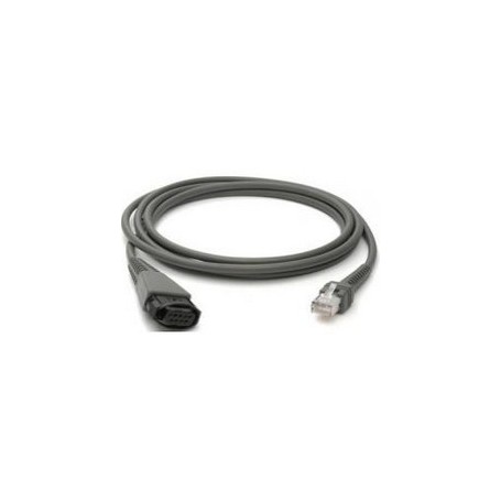 Datalogic Wand Emulation, 9P, Male, Straight, CAB-323 (90G001030)