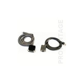 Datalogic CAB-408 RS-232 Pwr Coil 9-Pin Fem cavo seriale DB-9 (90A051891)