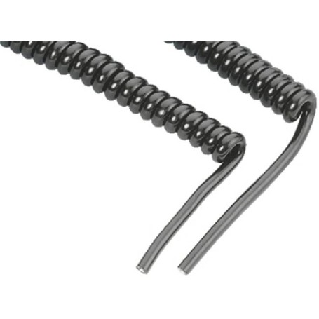 Datalogic RS-232 PWR, 25P, Female, Coiled, 3.6 m cavo di segnale 3,6 m (CAB-474)