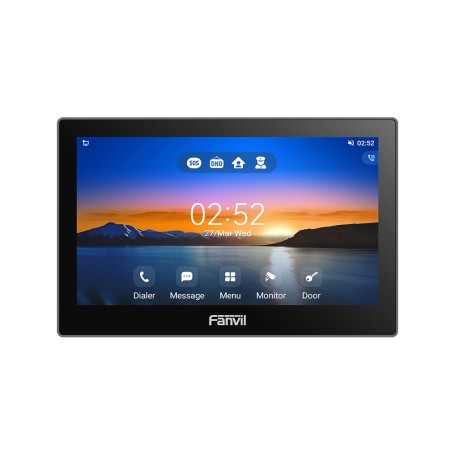 Fanvil i505W sistema per video-citofono 17,8 cm (7") Nero